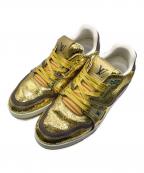 LOUIS VUITTONルイ ヴィトン）の古着「ＬV/トレイナー・スニーカー」｜ゴールド