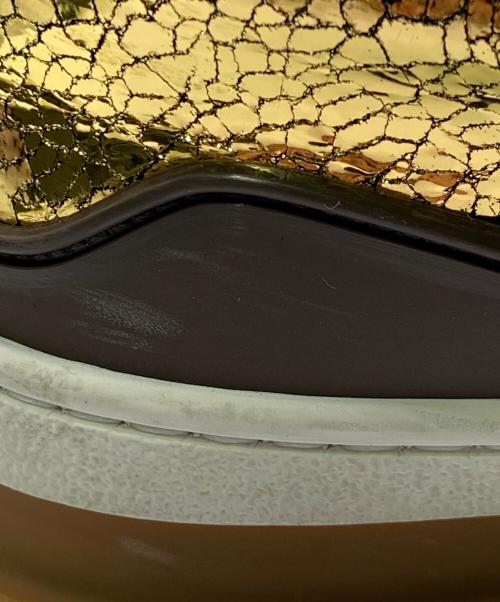 LOUIS VUITTON（ルイ ヴィトン）LOUIS VUITTON (ルイ ヴィトン) ＬV/トレイナー・スニーカー ゴールド サイズ:8の古着・服飾アイテム