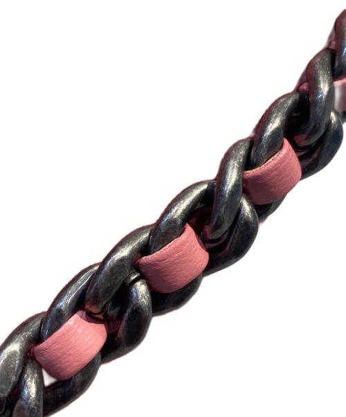 CHANEL（シャネル）CHANEL (シャネル) チェーンショルダーバッグ ピンクの古着・服飾アイテム