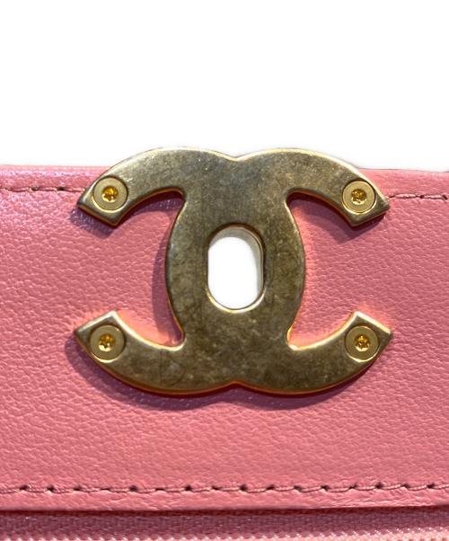 CHANEL（シャネル）CHANEL (シャネル) チェーンショルダーバッグ ピンクの古着・服飾アイテム