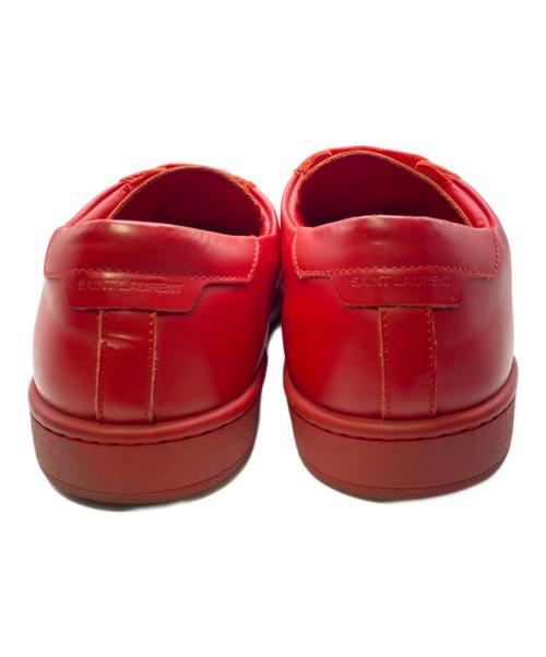 Saint Laurent Paris（サンローランパリ）Saint Laurent Paris (サンローランパリ) CLASSIC COURT スニーカー レッド サイズ:41の古着・服飾アイテム