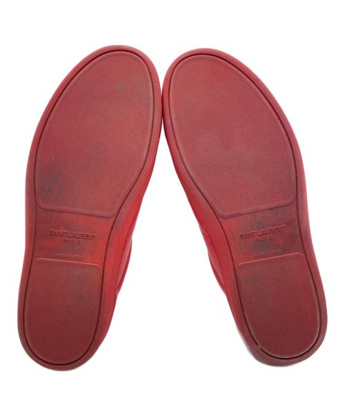 Saint Laurent Paris（サンローランパリ）Saint Laurent Paris (サンローランパリ) CLASSIC COURT スニーカー レッド サイズ:41の古着・服飾アイテム