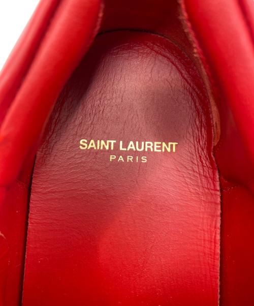Saint Laurent Paris（サンローランパリ）Saint Laurent Paris (サンローランパリ) CLASSIC COURT スニーカー レッド サイズ:41の古着・服飾アイテム
