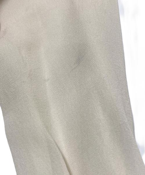 RICK OWENS（リックオウエンス）RICK OWENS (リックオウエンス) ノーカラーシャツ ホワイト サイズ:50の古着・服飾アイテム