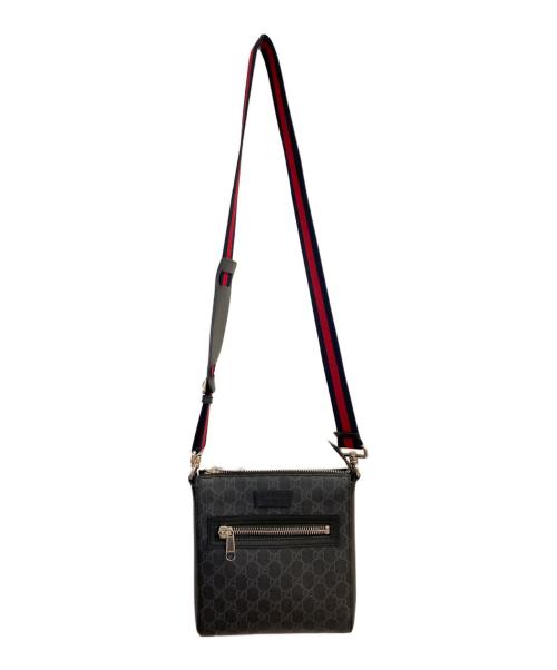 GUCCI（グッチ）GUCCI (グッチ) GGスプリームスモールメッセンジャーバッグ ブラックの古着・服飾アイテム