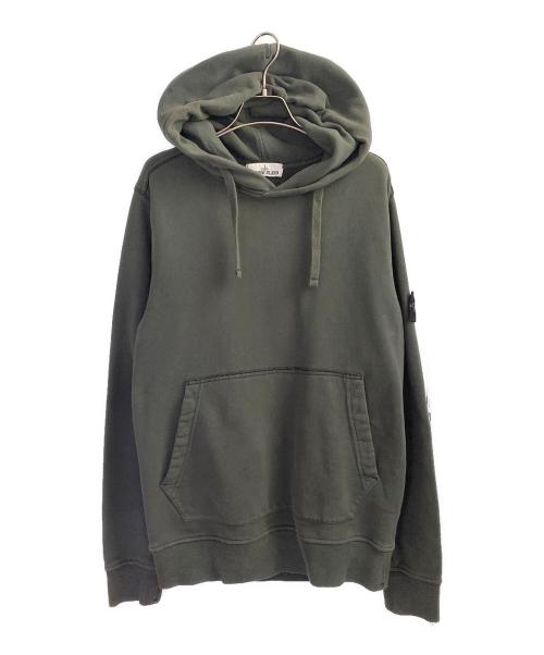 STONE ISLAND（ストーンアイランド）STONE ISLAND (ストーンアイランド) パーカー カーキ サイズ:Ｍの古着・服飾アイテム