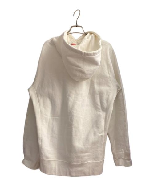 SUPREME（シュプリーム）SUPREME (シュプリーム) COMME des GARCONS SHIRT (コムデギャルソンシャツ) Box Logo Hooded Sweatshirt ホワイト サイズ:Lの古着・服飾アイテム