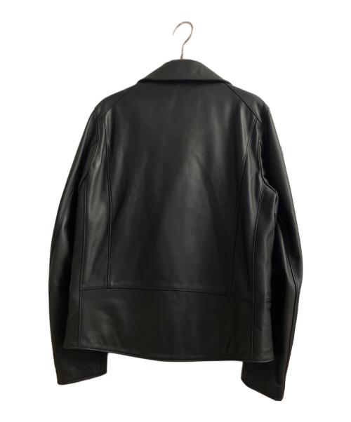 UNDERCOVER（アンダーカバー）UNDERCOVER (アンダーカバー) BASICレザーライダースジャケット ブラック サイズ:3の古着・服飾アイテム