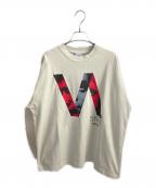 Champion×VARIOUS ARTISTSチャンピオン×ヴァリアス・アーティスト）の古着「長袖Tシャツ」｜ペールグリーン