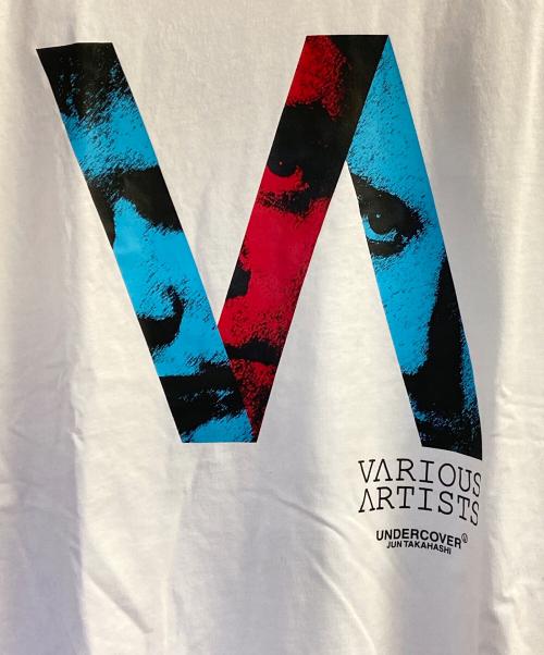 Champion（チャンピオン）Champion (チャンピオン) VARIOUS ARTISTS (ヴァリアス・アーティスト) UNDERCOVER (アンダーカバー) 半袖Tシャツ ホワイト サイズ:Ｌの古着・服飾アイテム