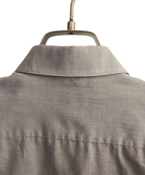 Christian Dior（クリスチャン ディオール）Christian Dior (クリスチャン ディオール) ヴィンテージロゴ刺繍シャツ グレー サイズ:18の古着・服飾アイテム