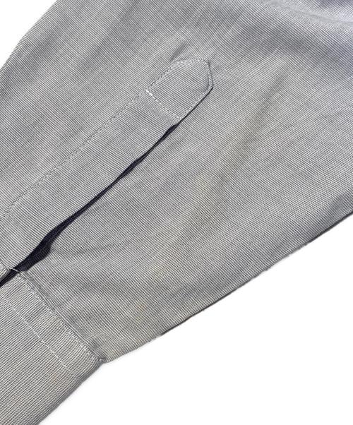 Christian Dior（クリスチャン ディオール）Christian Dior (クリスチャン ディオール) ヴィンテージロゴ刺繍シャツ グレー サイズ:18の古着・服飾アイテム