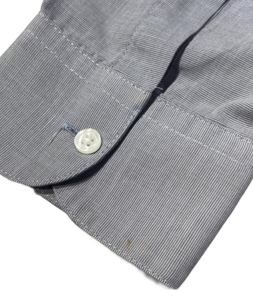 Christian Dior（クリスチャン ディオール）Christian Dior (クリスチャン ディオール) ヴィンテージロゴ刺繍シャツ グレー サイズ:18の古着・服飾アイテム