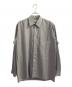 Christian Dior（クリスチャン ディオール）の古着「ヴィンテージロゴ刺繍シャツ」｜グレー