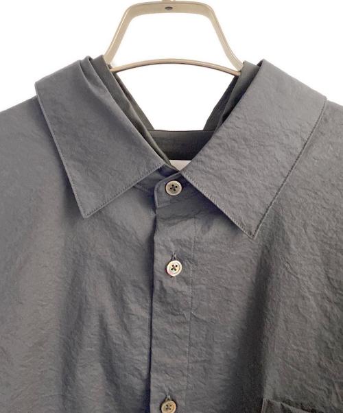 stein（シュタイン）stein (シュタイン) Oversized Layered Shirt ブラック サイズ:Ｍの古着・服飾アイテム