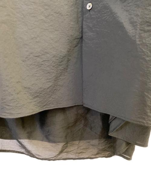 stein（シュタイン）stein (シュタイン) Oversized Layered Shirt ブラック サイズ:Ｍの古着・服飾アイテム