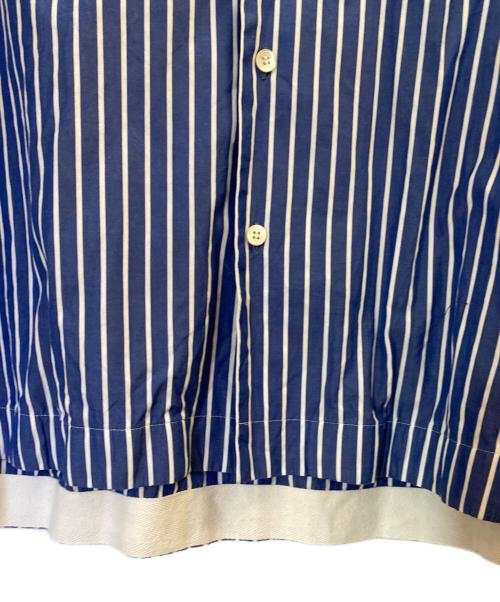 sacai（サカイ）sacai (サカイ) COTTON POPLIN SHIRT ブルー サイズ:3の古着・服飾アイテム
