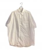 Graphpaperグラフペーパー）の古着「Oversized Regular Collar Shirt」｜ホワイト