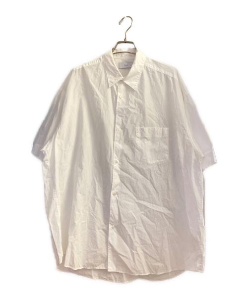 Graphpaper（グラフペーパー）Graphpaper (グラフペーパー) Oversized Regular Collar Shirt ホワイト サイズ:FREEの古着・服飾アイテム