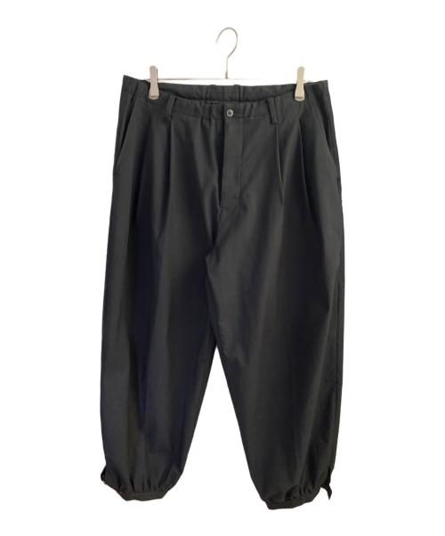 yokosakamoto（ヨウコサカモト）YOKOSAKAMOTO (ヨウコサカモト) スラックス ブラック サイズ:Ｍの古着・服飾アイテム