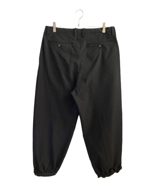yokosakamoto（ヨウコサカモト）YOKOSAKAMOTO (ヨウコサカモト) スラックス ブラック サイズ:Ｍの古着・服飾アイテム