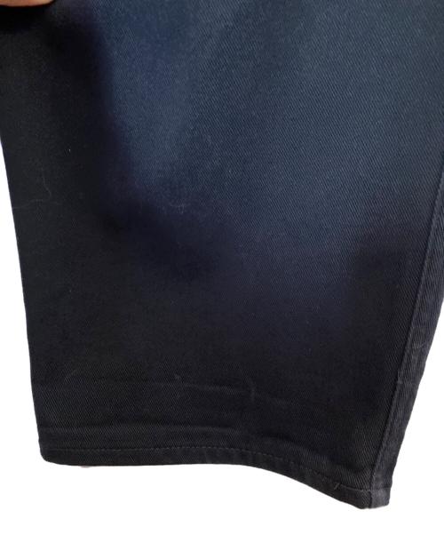 COMME des GARCONS HOMME（コムデギャルソン オム）COMME des GARCONS HOMME (コムデギャルソン オム) コットンタックワイドパンツ ネイビー サイズ:Ｍの古着・服飾アイテム