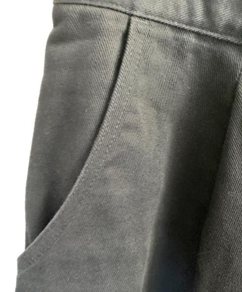 COMME des GARCONS HOMME（コムデギャルソン オム）COMME des GARCONS HOMME (コムデギャルソン オム) コットンタックワイドパンツ ネイビー サイズ:Ｍの古着・服飾アイテム