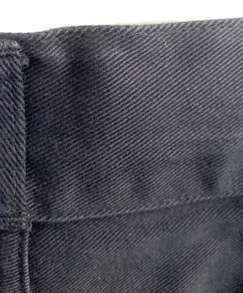 COMME des GARCONS HOMME（コムデギャルソン オム）COMME des GARCONS HOMME (コムデギャルソン オム) コットンタックワイドパンツ ネイビー サイズ:Ｍの古着・服飾アイテム