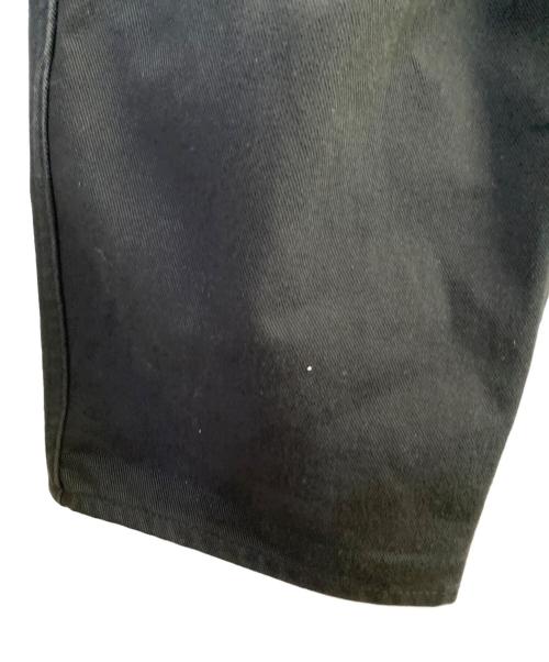 COMME des GARCONS HOMME（コムデギャルソン オム）COMME des GARCONS HOMME (コムデギャルソン オム) コットンタックワイドパンツ ブラック サイズ:Ｍの古着・服飾アイテム