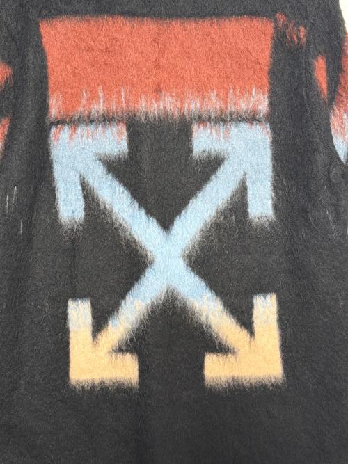 OFFWHITE（オフホワイト）OFFWHITE (オフホワイト) Shaggy Knit Sweater ブラック サイズ:40の古着・服飾アイテム