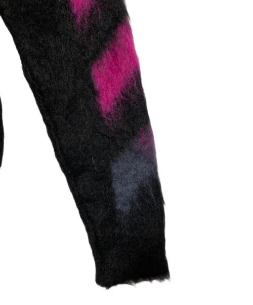 OFFWHITE（オフホワイト）OFFWHITE (オフホワイト) Brushed Mohair Knit ブラック サイズ:XSの古着・服飾アイテム