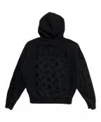 OFFWHITEオフホワイト）の古着「バイアスロゴパーカー」｜ブラック