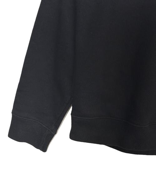 OFFWHITE（オフホワイト）OFFWHITE (オフホワイト) Diag Fire Crewneck ブラック サイズ:Lの古着・服飾アイテム