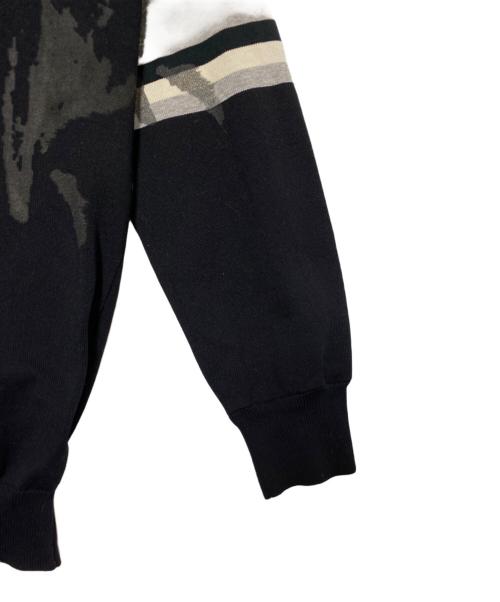 GIVENCHY（ジバンシィ）GIVENCHY (ジバンシィ) ロットワイラーコットンニット ブラック サイズ:-の古着・服飾アイテム