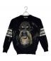 GIVENCHY（ジバンシィ）の古着「ロットワイラーコットンニット」｜ブラック