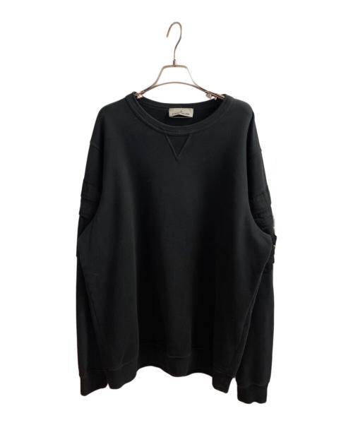 STONE ISLAND（ストーンアイランド）STONE ISLAND (ストーンアイランド) カーゴポケットスウェット ブラック サイズ:XLの古着・服飾アイテム