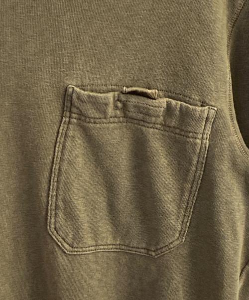 STONE ISLAND（ストーンアイランド）STONE ISLAND (ストーンアイランド) コンパスパッチスウェット カーキ サイズ:Sの古着・服飾アイテム