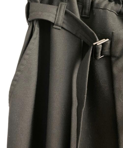 GROUND Y（グラウンドワイ）GROUND Y (グラウンドワイ) ラップパンツ ブラック サイズ:3の古着・服飾アイテム