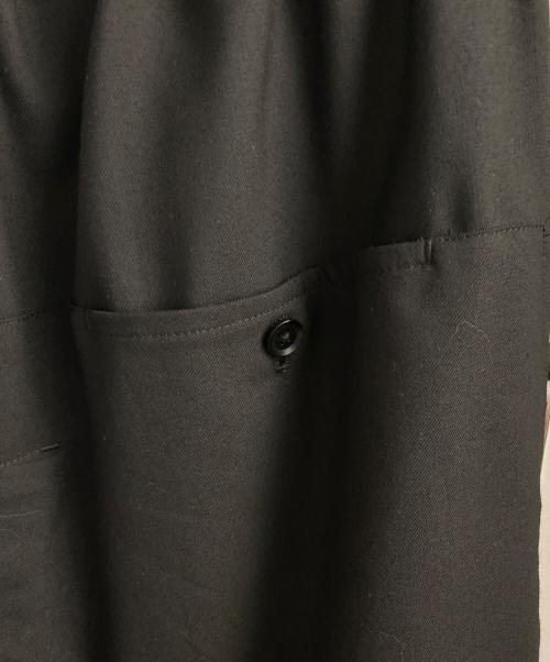 GROUND Y（グラウンドワイ）GROUND Y (グラウンドワイ) ラップパンツ ブラック サイズ:3の古着・服飾アイテム