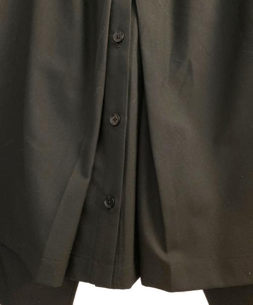 GROUND Y（グラウンドワイ）GROUND Y (グラウンドワイ) ラップパンツ ブラック サイズ:3の古着・服飾アイテム