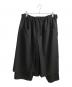 GROUND Y (グラウンドワイ) ラップパンツ ブラック サイズ:3：40000円
