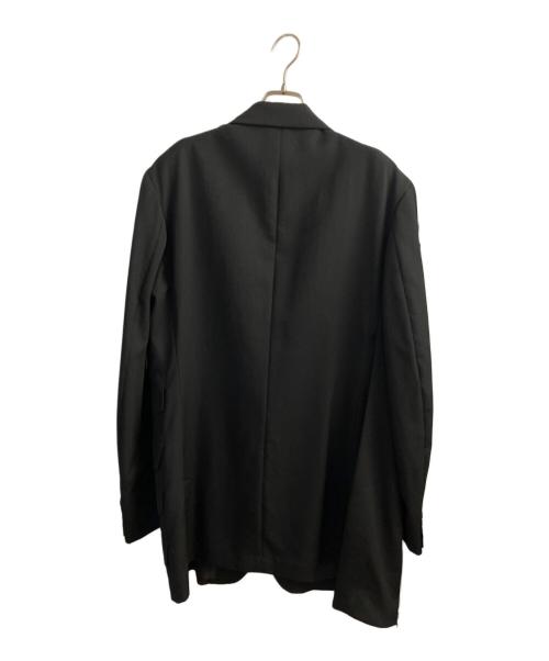 Yohji Yamamoto pour homme（ヨウジヤマモト プールオム）Yohji Yamamoto pour homme (ヨウジヤマモト プールオム) 左前二重フラップジャケット ブラック サイズ:4の古着・服飾アイテム