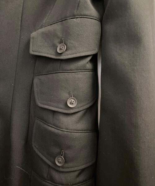 Yohji Yamamoto pour homme（ヨウジヤマモト プールオム）Yohji Yamamoto pour homme (ヨウジヤマモト プールオム) 左前二重フラップジャケット ブラック サイズ:4の古着・服飾アイテム