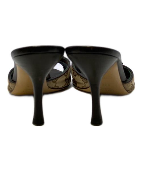 GUCCI（グッチ）GUCCI (グッチ) ミュールサンダル ブラウン サイズ:34cの古着・服飾アイテム