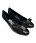 中古・古着 Salvatore Ferragamo (サルヴァトーレ フェラガモ) ヴァrラパンプス ブラック サイズ:5：15000円