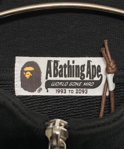 A BATHING APE（ア ベイシング エイプ）A BATHING APE (ア ベイシング エイプ) フロントロゴスウェット ブラック サイズ:Lの古着・服飾アイテム