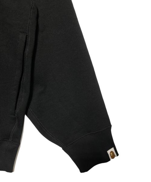 A BATHING APE（ア ベイシング エイプ）A BATHING APE (ア ベイシング エイプ) フロントロゴスウェット ブラック サイズ:Lの古着・服飾アイテム