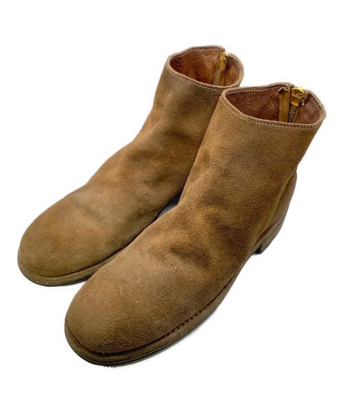 UNDERCOVER（アンダーカバー）UNDERCOVER (アンダーカバー) GUIDI (グイディ) ホーススウェードブーツ ブラウン サイズ:42の古着・服飾アイテム
