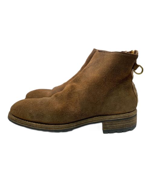 UNDERCOVER（アンダーカバー）UNDERCOVER (アンダーカバー) GUIDI (グイディ) ホーススウェードブーツ ブラウン サイズ:42の古着・服飾アイテム