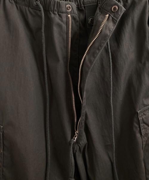 HYKE（ハイク）HYKE (ハイク) カーゴパンツ ブラック サイズ:2の古着・服飾アイテム